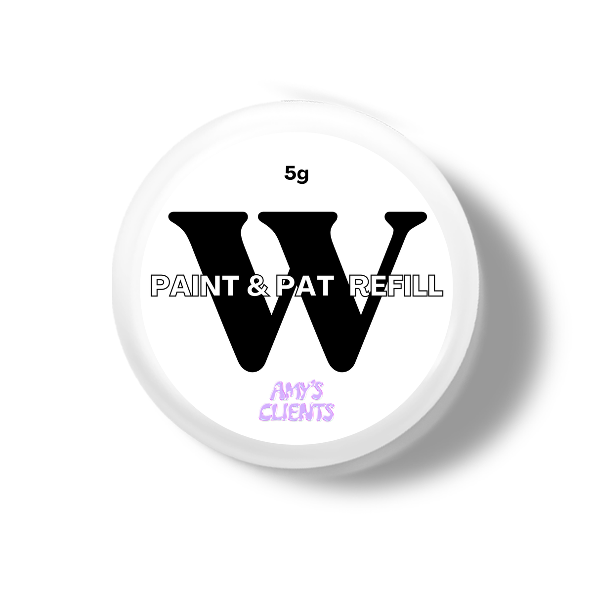 PREORDER - Paint & Pat Refill White