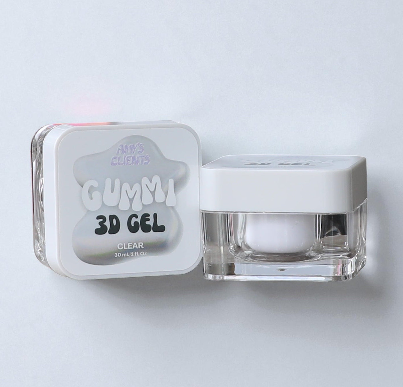 Clear Gummi 3D Gel 30g - Nonstick & HEMA free