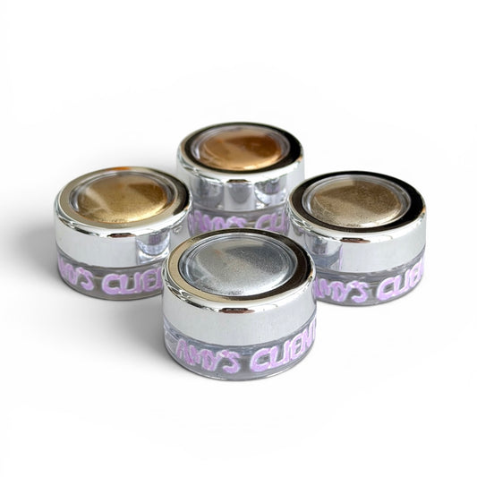 Mirror Chrome Powder Collection - 4 Jars + Applicators
