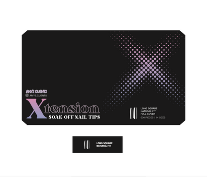 Square Xtension Full Cover Nail Tips