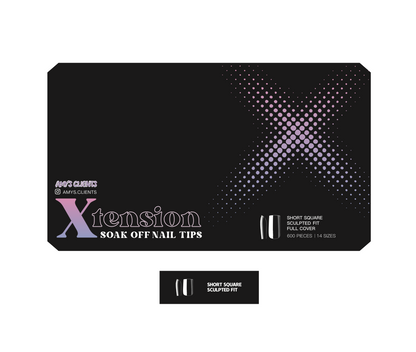 Square Xtension Full Cover Nail Tips