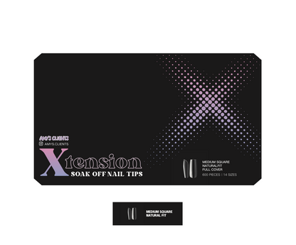 Square Xtension Full Cover Nail Tips