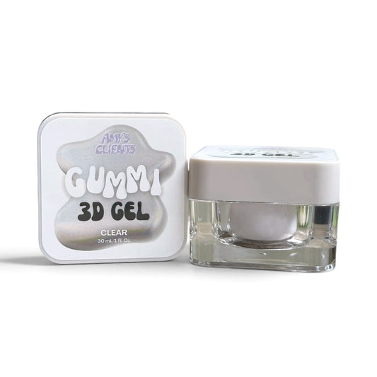 PRE-ORDER Clear Gummi 3D Gel 30g - Nonstick & HEMA free