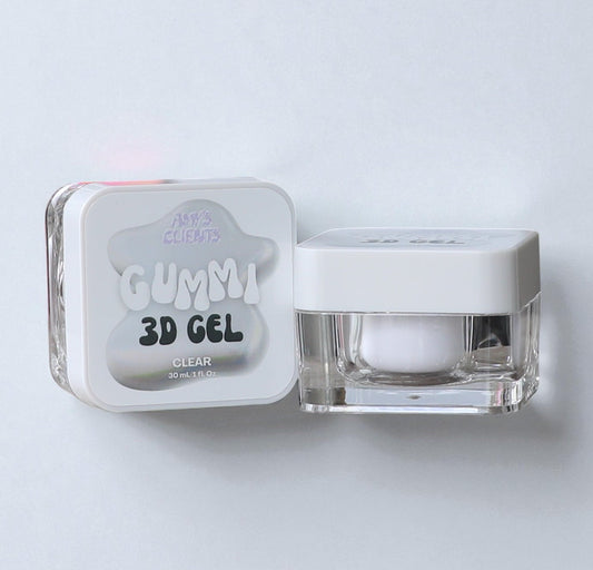 Clear Gummi 3D Gel 30g - Nonstick & HEMA free