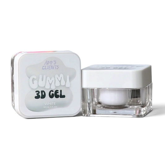 White Gummi 3D Gel 30g - Nonstick & HEMA free